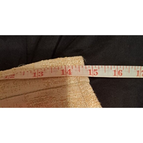 Tory Burch Jacquard Devora Tweed Brocade Skirt 4 Pencil Slight Metallic Lined - Picture 7 of 15